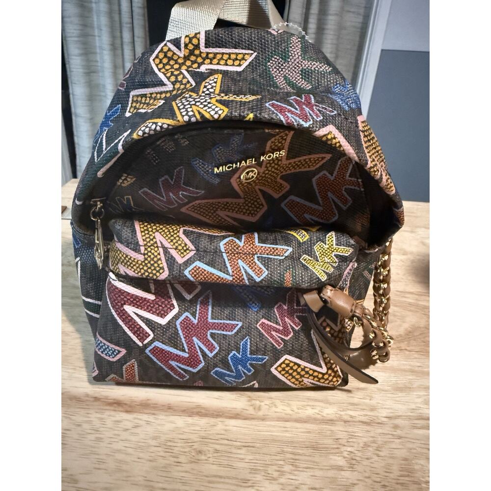 Michael Kors Multi Color Bag Mini Back Pack - Picture 5 of 6